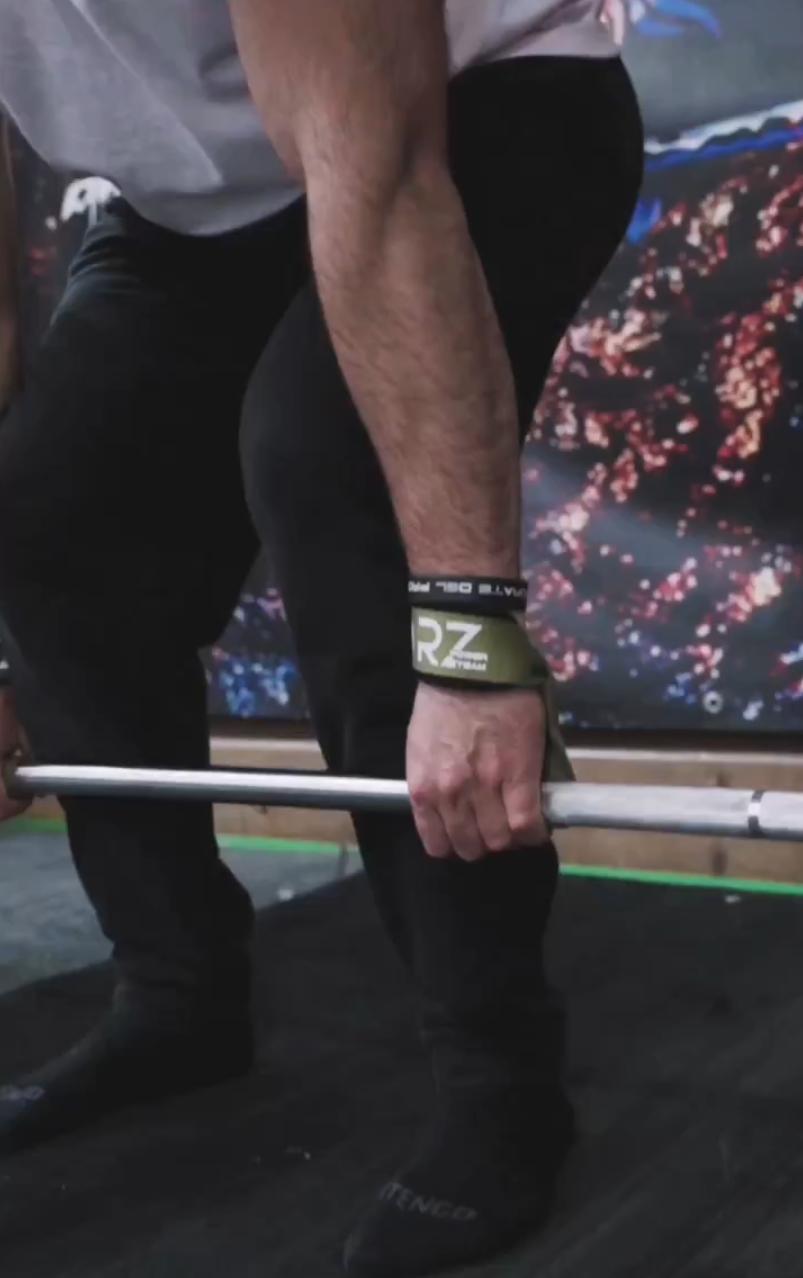 Straps para mejorar el agarre en levantamiento de pesas